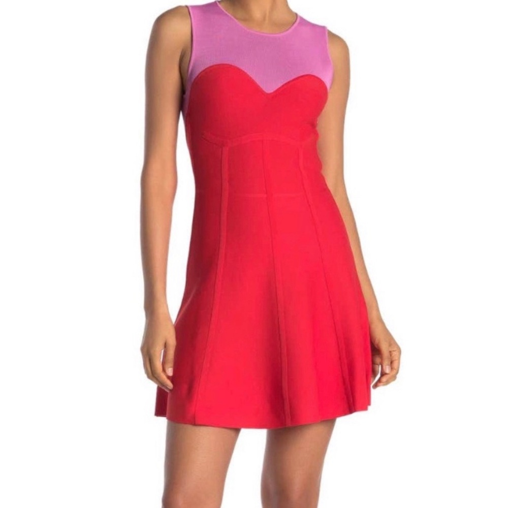 NWT Parker Sheri Knit Dress In Roseberry Size Lg